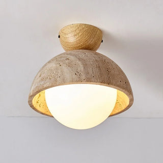 Celako™ Sabiara Ceiling Light | Yellow Travertine Kitchen Island Lighting
