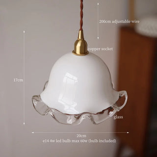 Celako™ Niveus Pendant Light | Glass White Kitchen Island Lighting