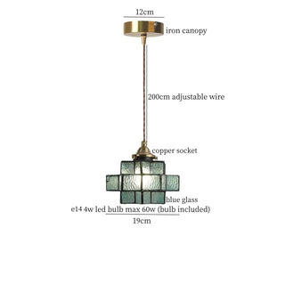 Celako™ Lunetta Pendant Light | Glass Kitchen Island Lighting