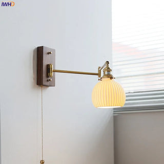 Celako™ Lustro Wall Light | Copper Bedside Lighting