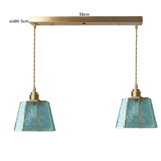 Celako™ Vetra Pendant Light | Glass Dining Room Lighting