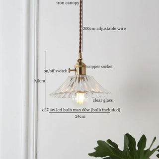 Celako™ Craquele Pendant Light | Cracked Glass Kitchen Island Lighting