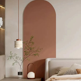 Celako™ Okerra Pendant Light | Yellow Travertine Bedroom Lighting
