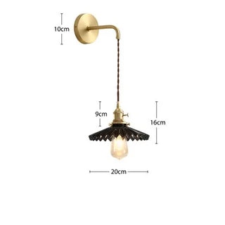 Celako™ Ceraqua Wall Light | Ceramic Bedroom Lighting