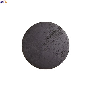 Celako™ Travion Wall Light | Black Travertine Bathroom Lighting