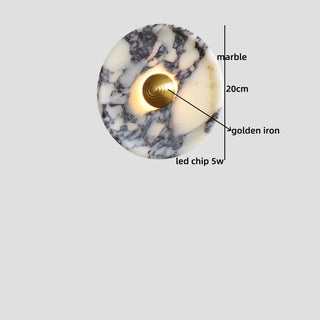 Celako™ Maronea Wall Light | Marble Bedroom Lighting