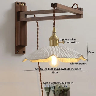 Celako™ Curessa Wall Light | Copper Bedside Lighting