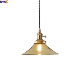 Celako™ Auriole Pendant Light | Glass Stone Bedroom Lighting