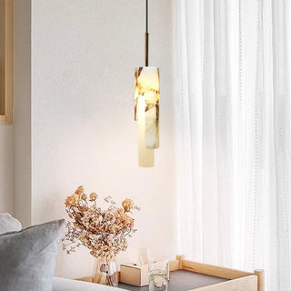 Celako™ Nivolo Pendant Light | Marble Wabi Sabi Kitchen Island Lighting