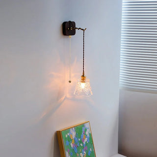 Celako™ Shizuku Wall Light | Glass Japan Wabi Sabi
