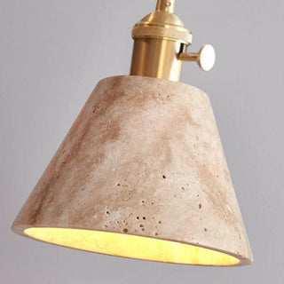 Celako™ Tivori Pendant Light | Travertine Dining Room Lighting