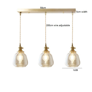 Celako™ Aureli Pendant Light | Copper Dining Room Lighting