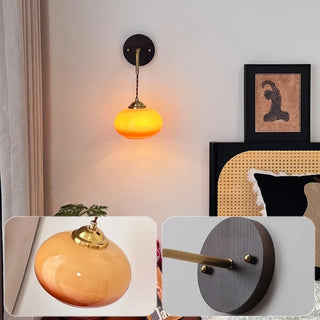 Celako™ Orenda Wall Light | Glass Hallway Lighting