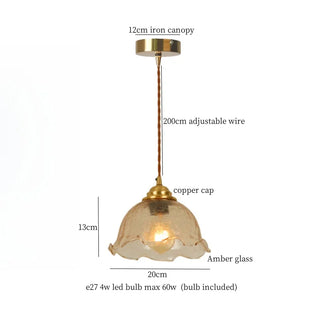 Celako™ Fractura Pendant Light | Glass Stone Kitchen Island Lighting