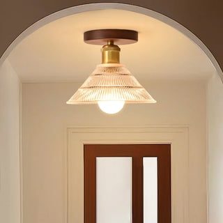 Celako™ Vesica Ceiling Light | Clear Glass Wabi Sabi Style Kitchen Island Lighting