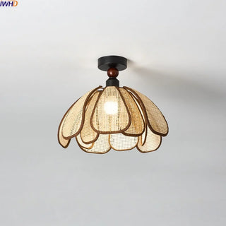 Celako™ Canori Ceiling Light | Rattan Living Room Lighting