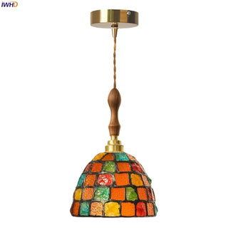 Celako™ Copalum Pendant Light | Resin American Vintage Kitchen Island Lighting
