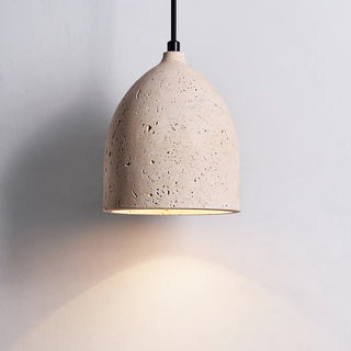 Celako™ Terraza Pendant Light | Travertine Dining Room Lighting