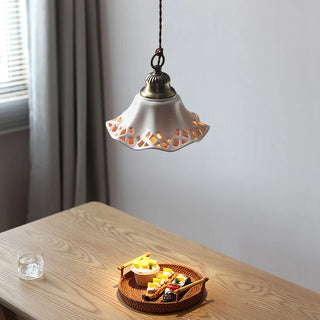 Celako™ Aurelie Pendant Light | Ceramic Dining Room Lighting