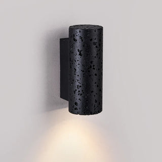 Celako™ Cavato Wall Light | Black Travertine Vintage
