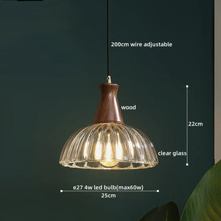 Celako™ Shibui Pendant Light | Glass Bedroom Lighting