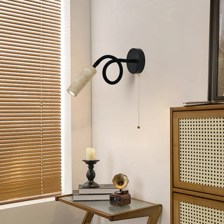 Celako™ Calcaro Wall Light | Yellow Travertine Living Room Lighting
