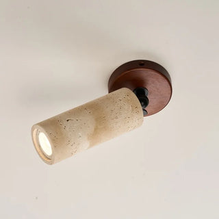 Celako™ Tiburian Ceiling Light | Yellow Travertine Living Room Lighting