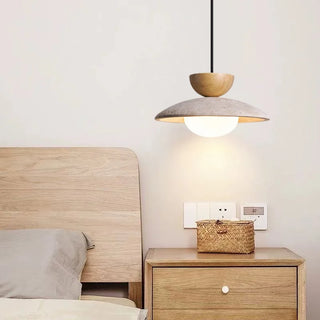 Celako™ Tufara Pendant Light | Yellow Travertine Wabi Sabi