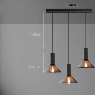 Celako™ Cemento Pendant Light | Cement Dining Room Lighting