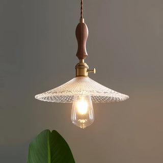 Celako™ Cuora Pendant Light | Copper Glass Bedroom Lighting