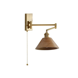 Celako™ Gildra Wall Light | Wood Bedroom Lighting