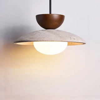 Celako™ Lapideous Pendant Light | Black Travertine Nordic Minimalism Bedroom Lighting