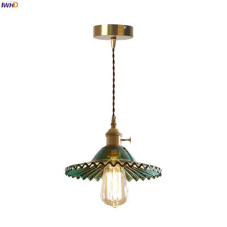 Celako™ Emeraude Pendant Light | Green Glass Kitchen Island Lighting