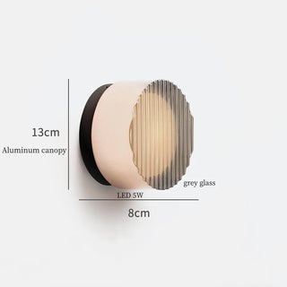 Celako™ Cirqua Wall Light | Glass Modern Minimalism Bedroom Lighting