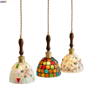 Celako™ Nacrina Pendant Light | Resin And Shell Kitchen Island Lighting