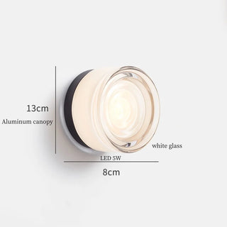 Celako™ Cirqua Wall Light | Glass Modern Minimalism Bedroom Lighting