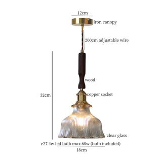 Celako™ Vitreya Pendant Light | Glass French Vintage Living Room Lighting