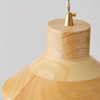 Celako™ Kiori Pendant Light | Wood Dining Room Lighting