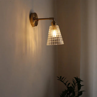 Celako™ Aurico Wall Light | Glass Bedroom Lighting