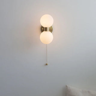 Celako™ Auriga Wall Light | Glass Bedside Lighting