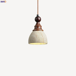 Celako™ Ocherine Pendant Light | Yellow Travertine Kitchen Island Lighting