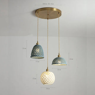 Celako™ Lumia Pendant Light | Ceramic Bedroom Lighting