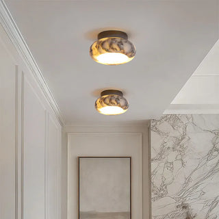 Celako™ Lunastone Ceiling Light | Marble Modern Style Bedroom Lighting