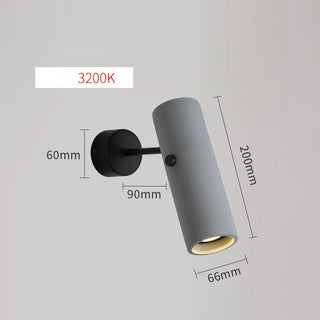 Celako™ Cemira Wall Light | Cement Bedroom Lighting