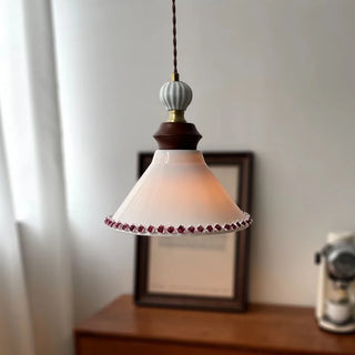 Celako™ Hakuji Pendant Light | Ceramic Japan Vintage Bedroom Lighting