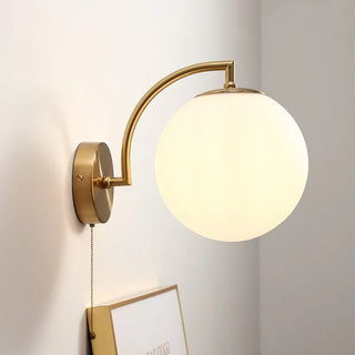 Celako™ Mistra Wall Light | Glass Bedroom Lighting