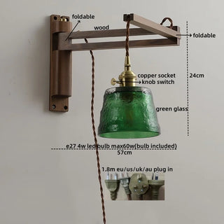 Celako™ Vitrelia Wall Light | Glass Modern Style