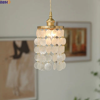 Celako™ Capizo Pendant Light | Shell Bedroom Lighting