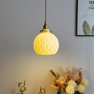 Celako™ Kaolinda Pendant Light | Ceramic Bedroom Lighting