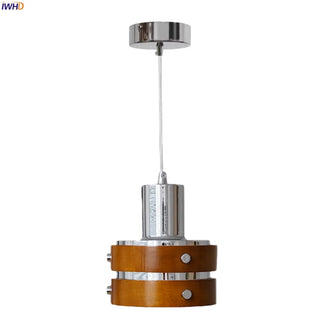 Celako™ Lignoro Pendant Light | Iron and Wood Kitchen Island Lighting